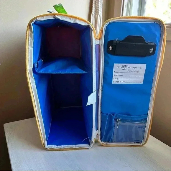 DISNEY SIMBA  VINTAGE BACKPACK 💛🩵 - Picture 11 of 14